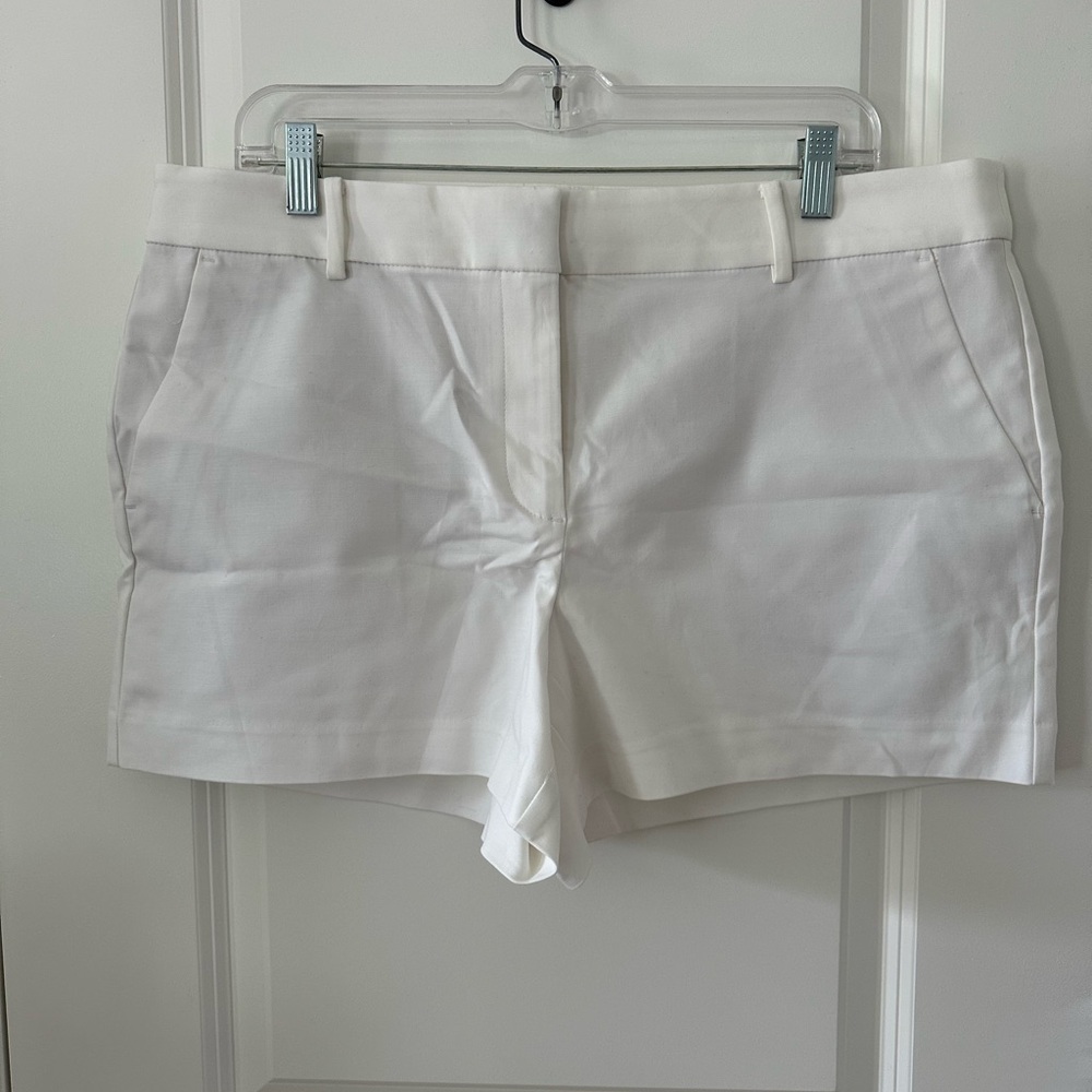Loft Riviera White Shorts Size 14